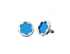 «Gothic Reflections» small studs (azure)