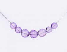 Shine On! natural amethyst necklace